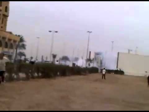 Bahrain 20110313 Manama Riot police start shooting at close range on protesters 2 of 5