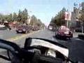 Riding a 200cc motorcycle in China