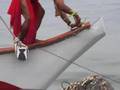 Saina Launched in Agana Boat basin