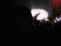 this is a totally blurry clip of people dancing with stuart at belle and sebastian's show at the bowl.