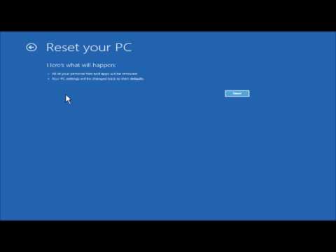 video-linktoworks-Windows 8 - Boot from USB Recovery Disk to restore the...