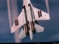 Su-27 Tail Slide STUNT with Smokes
