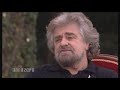 Beppe Grillo ad Anno Zero parla del MoVimento a Cinque stelle. www.movimentocampania.it