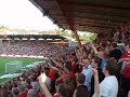 Brann fans sing to Helstad