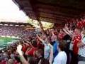 Brann fans sing to Helstad