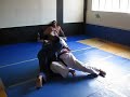 perfect HARAI GOSHI at jiujitsu sparring
