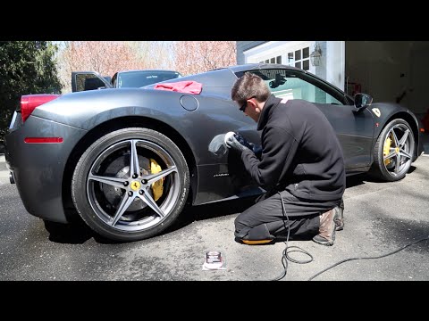 How to Remove Swirls: Ferrari 458