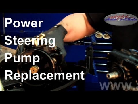 How to Replace a Noisy or Leaking Power Steering Pump (Example Toyota Camry)