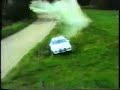 Rally Car Breaks Radiator On Rock