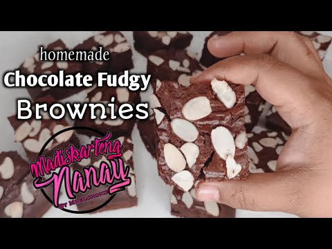 Chocolate Fudgy Brownies by mhelchoice Madiskarteng Nanay