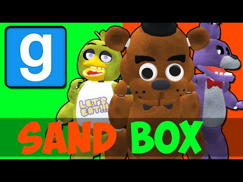 FIVE NIGHT'S AT FREDDY'S! (Gmod Sandbox Funny Moments)