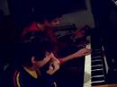 adri y hector improvisando blues
