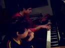 adri y hector improvisando blues