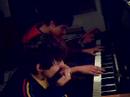 adri y hector improvisando blues