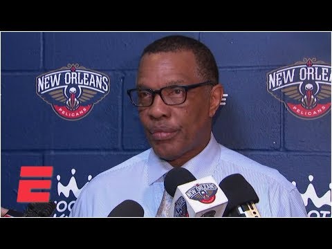 Video: Alvin Gentry explains Anthony Davis' minutes restriction in win over Timberwolves| NBA on ESPN