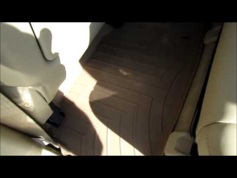 How to install Weather Tech Floor Mats on the Lexus RX