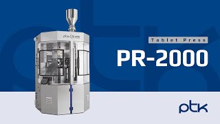 video thumbnail Rotary Tablet Press Machine - PR-2000 youtube