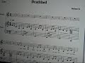 Deathbed - Reliant K sheet music, piano vocal