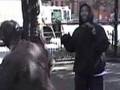 Sparing with Lyte Burly three the jab and the crown