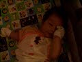 Baby Emmanuel flips over again