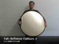videos de Wie man einen Faltreflektor / Light Reflector zusammen faltet ;) - by enjoyyourcamera.com