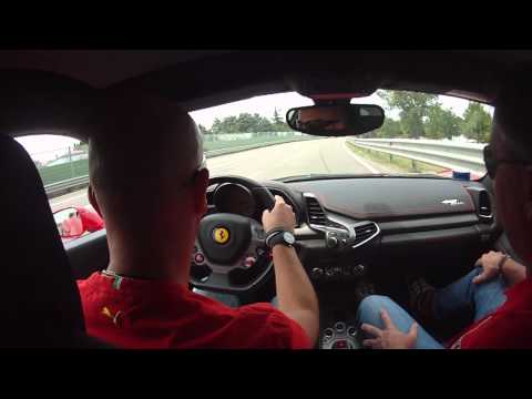 Alessio Varisco camera car Ferrari 458 Italia 17.04.2011