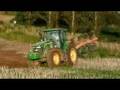 John Deere 7820 Ploughing Stubble