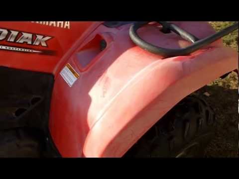 how to repair atv plastics