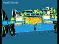 First images after proton beam passes through LHC