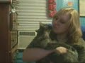 My Cat Chloe Kissing Me
