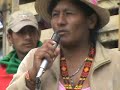 palabra que camina.Aida Quilcue en la minga