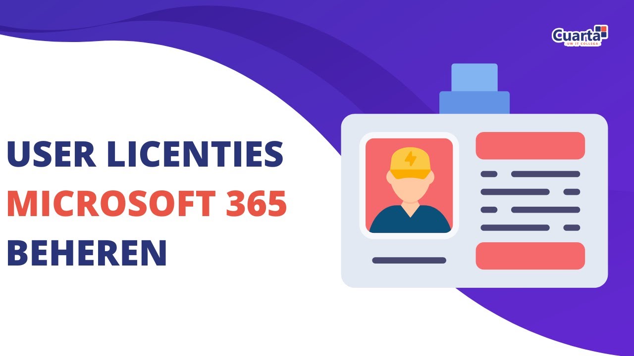Hoe licenties van gebruikers beheren -  Microsoft 365