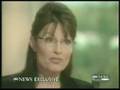 Sarah Palin 20/20 ABC Interview With Charlie Gibson Part 3/4