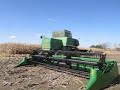 John deere combine 7700 turbo Caydens first day as a farmer
