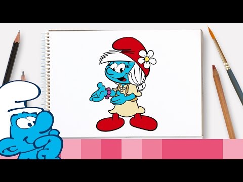 video-linktoworks-How to draw Smurfwillow • The Smurfs - YouTube