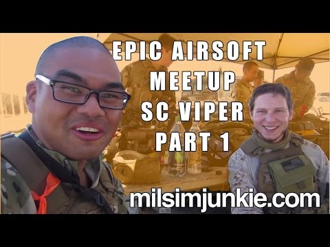 SC VIPER AIRSOFT ACTION MARCH 9, 2014 PART 1 LEVELCAP THEDESERTFOX SPARTAN117GW
