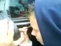 grant plucking his eye brows