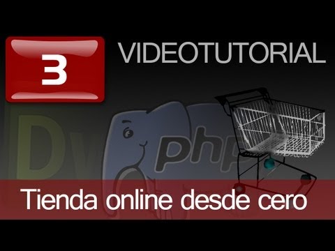 Youtube - Video: Tutorial: Como hacer tienda online en PHP con Dreamweaver. Capitulo 3