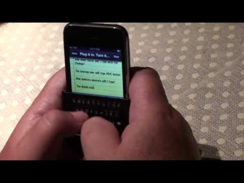 Mechatronics iTwinge iPhone Keyboard Mechatronics iTwinge iPhone Keyboard