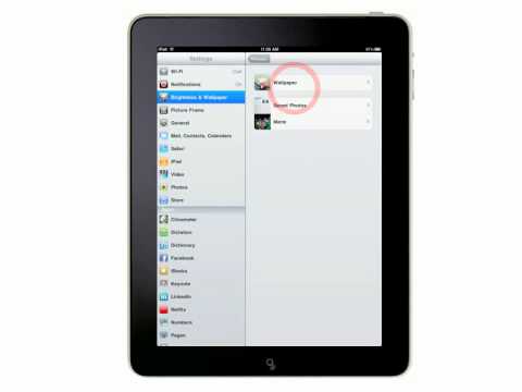 how to set wallpaper on ipad