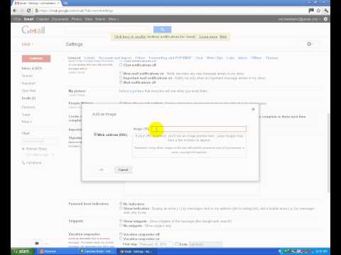 how to attach signature in gmail