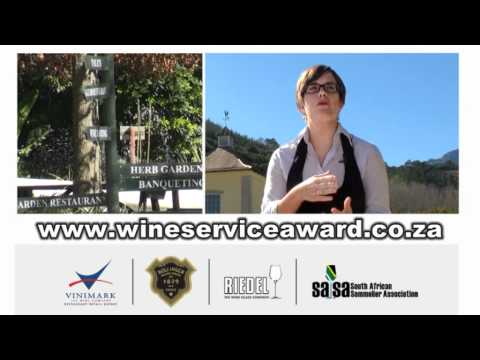 Joesphine - Bollinger Wine service awards