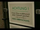 videoüberwachung - null toleranz bei innerer sicherheit