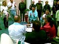 gipsy king tocando las palmas en el hall del hotel