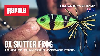 Видео: Плуващ воблер Rapala BX Skitter Frog