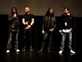 ANVIL question and answer session Brooklyn Acadamy Music 1
