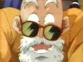 Master Roshi grabs Android 18