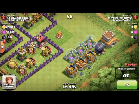 Clash of Clans- Random Raids