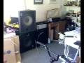My two 15\" peavey , one 15\"earthquake 1200w sub