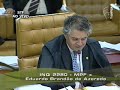 Ministro Marco Aurélio aceita denúncia contra Eduardo Azeredo (8/9)